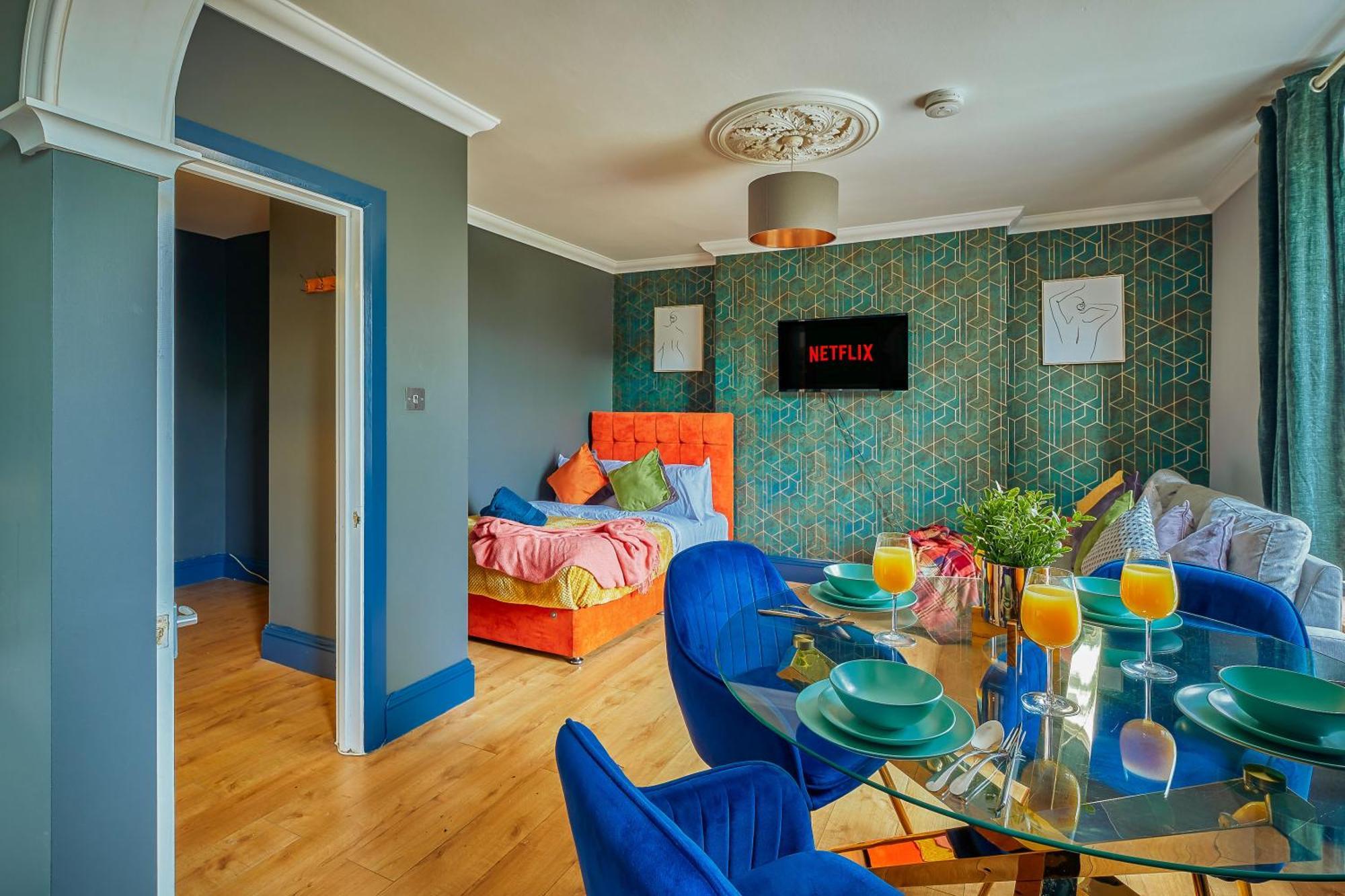 Appartement Free Parking New Gem With Garden à Bristol Extérieur photo